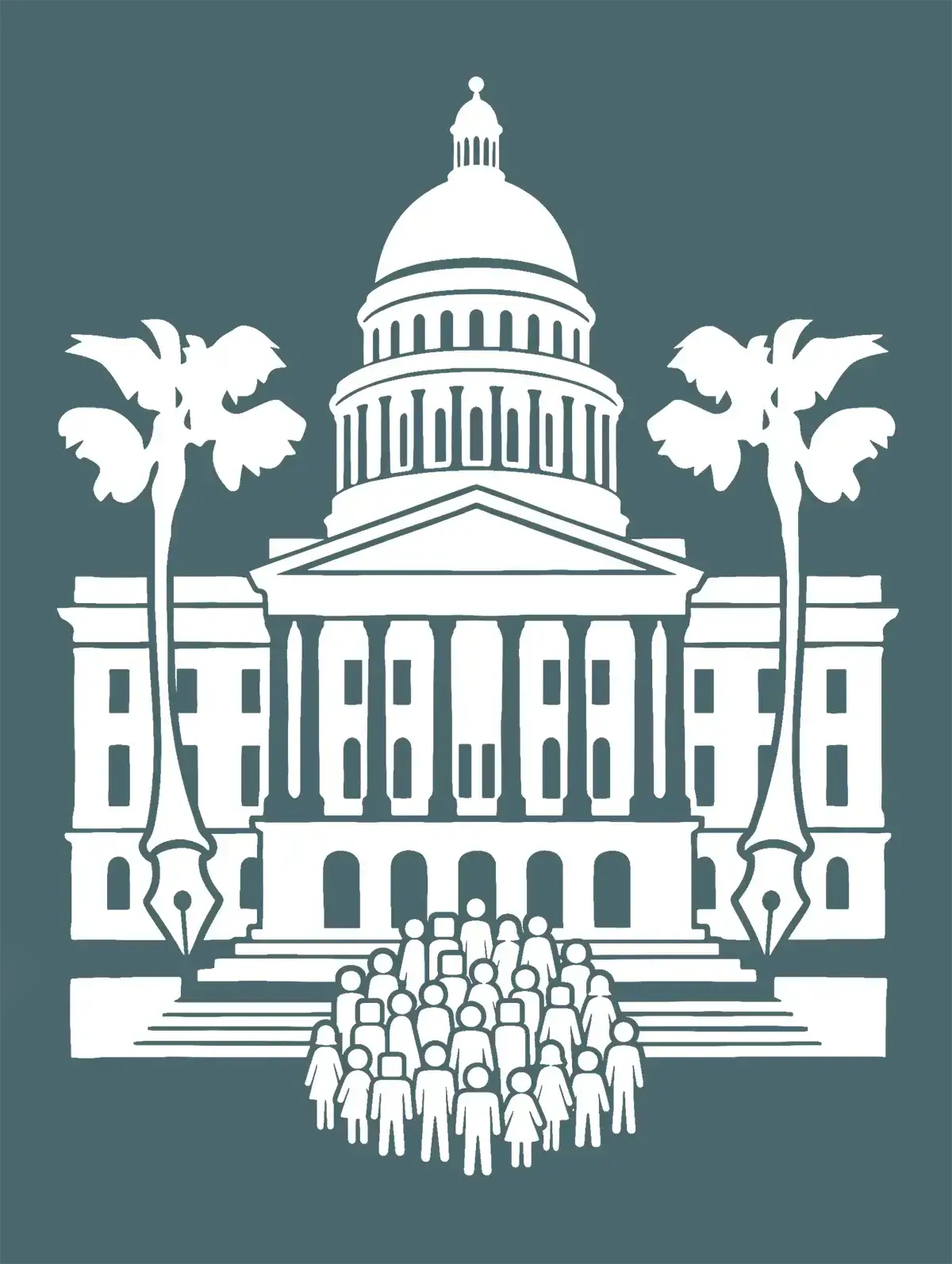 Capitol building illustration